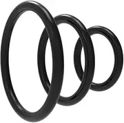 3 Piece Delay Ring Elastic Silicone Ring Enhanced Exercise Ring, Couple Bed Exercise Ring Delay Ring