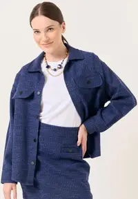 在飛比找ZALORA購物網優惠-Tweed Jacket