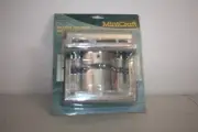 Mintcraft Recessed Soap Holder & Grab Bar # 600-6761 Chrome NOS NEW