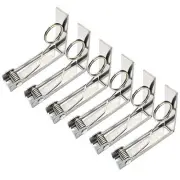 Tablecloth Clips, Set of 6 Extra Large Table Cover Cloth Clamps for Home Party