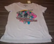 Women's TEEN TRANSFORMERS OPTIMUS PRIME JAZZ T-Shirt G1 PINK SMALL NEW w/ TAG