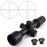 Visionking 3-12x42 FFP Rifle Scope Mil dot 30 mm Tube Shooting Low Dovetail Ring