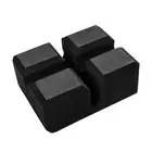 Bench Press Block Weight Lifting Adjustable Board with Grooves Accessories