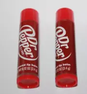 Lot (2) Taste Beauty Dr. Pepper Flavored 0.12 oz FLAVOR: DR.Pepper SEALED/NEW
