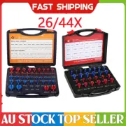 26/44x Inch & Metric Set Nut & Bolt Thread Checker Identifier Thread Gauges AVH