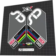 ROCKSHOX SID (2008) XX World Cup Fork Decal Set