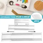 1-12X Adjustable Drawer Divider Partition Storage Organizer Clapboard Expandable