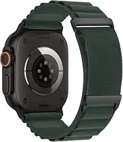 Alpine Loop Compatible With Apple Watch Ultra Watch Band, Alpine Watch Band with Metal C-Clasp Connetor for iWatch Series Ultra 2/ Ultra 9 8 7 6 5 4 3 2 1 SE/SE 2