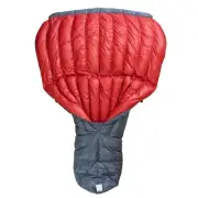 Down TopQuilt for Ultralight Backpacking Red (30°F) LongWide