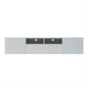 Luxo Anton 200cm Entertainment Unit - White White