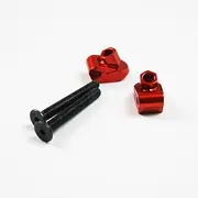 Silver Aluminium Front Sway Bar Bushings Fit Rovan Kingmotor HPI Baja 5B 5T ( Color : Orange )