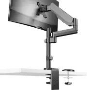 Premium Single LCD Monitor Desk Mount Fully Adjustable Gas Spring Stand for D...