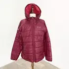 Macpac Womens Pulsar Primaloft Hooded Puffer Jacket size 16 New $329 Red