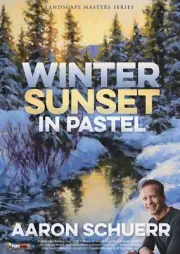 Aaron Schuerr Winter Sunset in Pastel - an art instructional dvd
