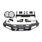 4X4FORCE Ultimate Guard No Loop Bumper Bullbar Drive Light for Nissan Navara D22