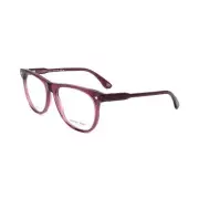 Bottega Veneta BV282367 Unisex Purple Optical Frame Acetate Oval Classic Eyewear