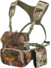 Binocular Harness Chest Pack with Detachable Rangefinder Pouch, Adjustable Bi...