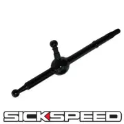 BLACK PERFORMANCE MANUAL SHORT THROW GEAR SHIFTER SELECTOR FOR TOYOTA 12X1.25 (for: Toyota)