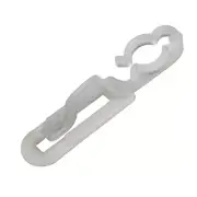 Omni All-in-One Christmas Light Clips/Hangers for Gutters or Shingles - 100 pack
