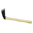 Mini Hoe with Wooden Handle Garden Hand Hoe Hand Cultivator (38*6.5*12CM )