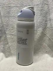 Owala Snow Globe 32 oz. FreeSip White Target Special Edition Fast Shipping