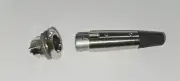 SWITCHCRAFT A4F 4 PIN XLR FEMALE CABLE CONNECTOR + B4M PANEL MOUNT CONNECTOR