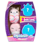 Mystical Squad ~ Mermaid Unicorn ~ Mini Plush 4-Pack Squishville Plush