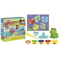 在飛比找PChome24h購物優惠-【培樂多Play-Doh 】小青蛙彩色睡蓮池黏土啓發遊戲組