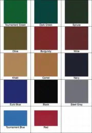 New Pro Form Worsted Pool Table Cloth for 8ft Table - High Speed Billiard Felt