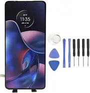 AMOLED Screen Replacement for Motorola Moto Edge 30/Edge 30 Pro/G52/G82/G71S, LCD Display Touch Screen Digitizer Full Assembly Set with Repair Tool Kits, 6.6 Inch
