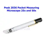 PEAK 2036 POCKET MEASURING MICROSCOPE 25X  50X「日本原裝進口公司貨」 現貨