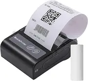 Morelian Portable BT 80mm Thermal Receipt Printer Personal Mini Bill POS Mobile Printer with Rechargeable Battery Support ESC/POS Compatible with Android iOS Windows for Restaurant Supermarket Kitchen
