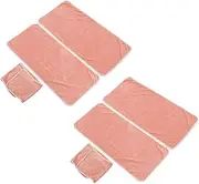 CANIGHT Ultra-fine Microfiber Hair Towel Wrap for Spa Salon Tanning Bed Pockets for Face Masks Beauty Products