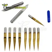 3.175mm Solid Carbide PCB Board Engraving Drill Bits CNC Router Tool V-shapeL2KE