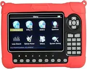 Satellite Receiver WS6980 DVB-S2 DVB-T2/C Satellite Sat Finder Meter 7 Inch Satellite Signal Spectrum Analyzer for Remote Reception Systems Antennas
