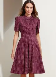 Vogue Misses' Semi-Fitted Dress Sewing Pattern Kit, Code V1862, Sizes 8-10-12...