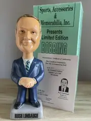 RUSH LIMBAUGH Conservative Political Radio Pioneer SAMs Nodder Bobblehead NIB!