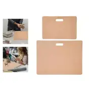 Portable Clay Wedging Board Wooden Mat for Ceramic Art DIY Pottery Supplies