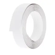 Edge Banding 1-1/8"x9.84ft, Pre-glued Edging Trim Iron-on Edge Banding, White