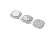 Laser 3-in-1 Travel Wireless Charging Pad Hub For Apple Watch AirPods iPhone