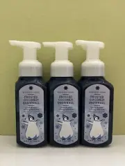 (3) Bath & Body Works FROSTED COCONUT SNOWBALL Gentle Foaming Hand Soap NEW