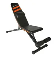 Adjustable Workout Bench Exercise Fitness Foldable No Assembly Weights Home Gym