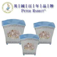 在飛比找松果購物優惠-PETER RABBIT 彼得兔 比得兔馬口鐵多功能置物盒三