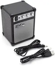 Retro 4 Inch Adjustable Micro 5W Battery Powered Guitar Bass Amp Amplifier