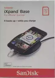 Sandisk iXpand Base For iphone Backup 32GB (LOC BK-12)