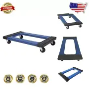 Lightweight 1000 lb Capacity Dolly with Diamond-Tread Pads for Easy Maneuvering