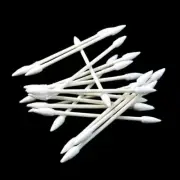 800 Pieces Cotton Swabs Double Precision Tips with Paper Stick 4 Packs 200