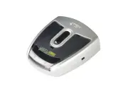 Aten US221A 2-Port USB 2.0 Peripheral Switch Pushbuttons, Software, Auto Switch
