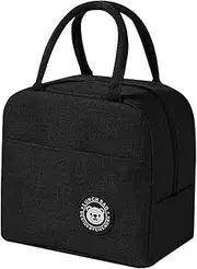 Portable Insulation Bag | Reusable Pouch for Women,Portable Waterproof Thermal Meal Handbags Organizer with Zipper for Work College and
