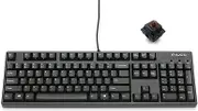 Filco Majestouch + Ask Cherry MX Brown Axis, Full Size, English Layout, 104 Keys, PBT 2 Color Molded Asphalt Key Cap, N Key Rollover, Function Key Function, Black